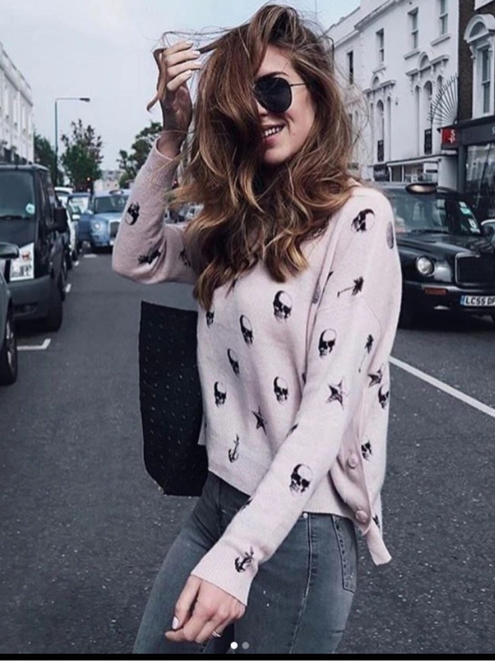 Skull cashemere sweater